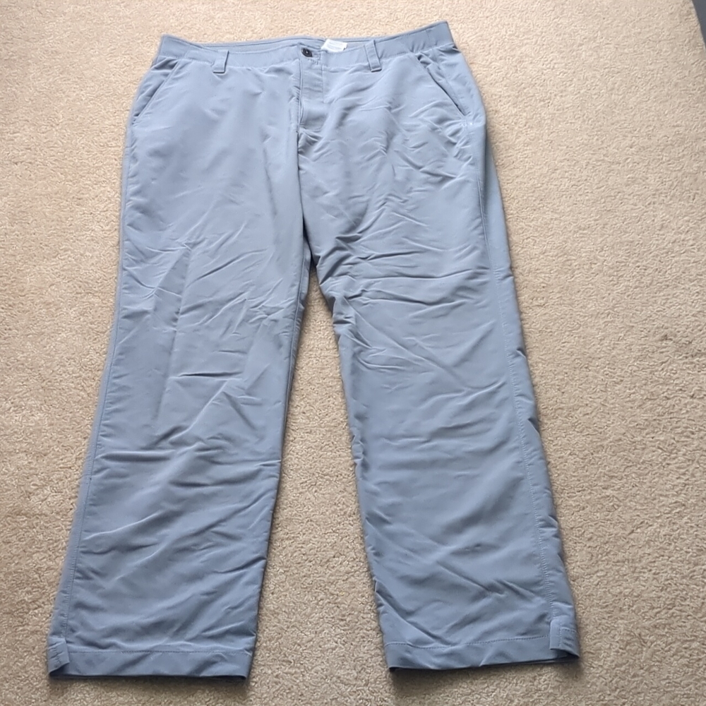 Men's Grey Under Armour Golf Pants